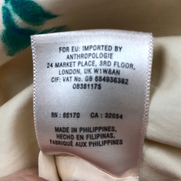 Anthropologie Maeve Tea Garden Floral Sheath Dress - Picture 7 of 8